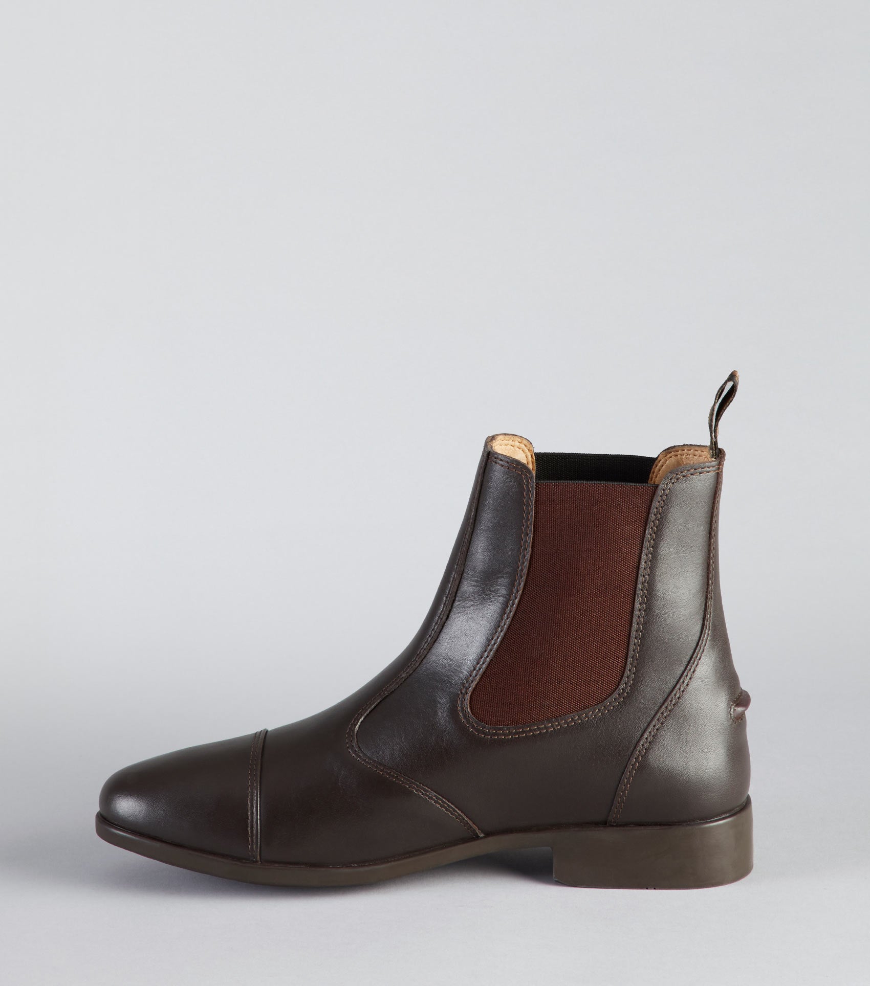 Torlano Leather Chelsea Paddock Boots Brown