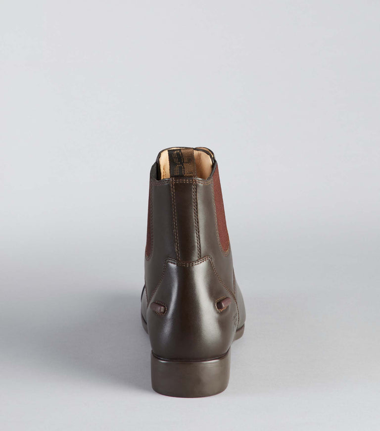 Virtus Junior Leather Paddock Boot - Brown