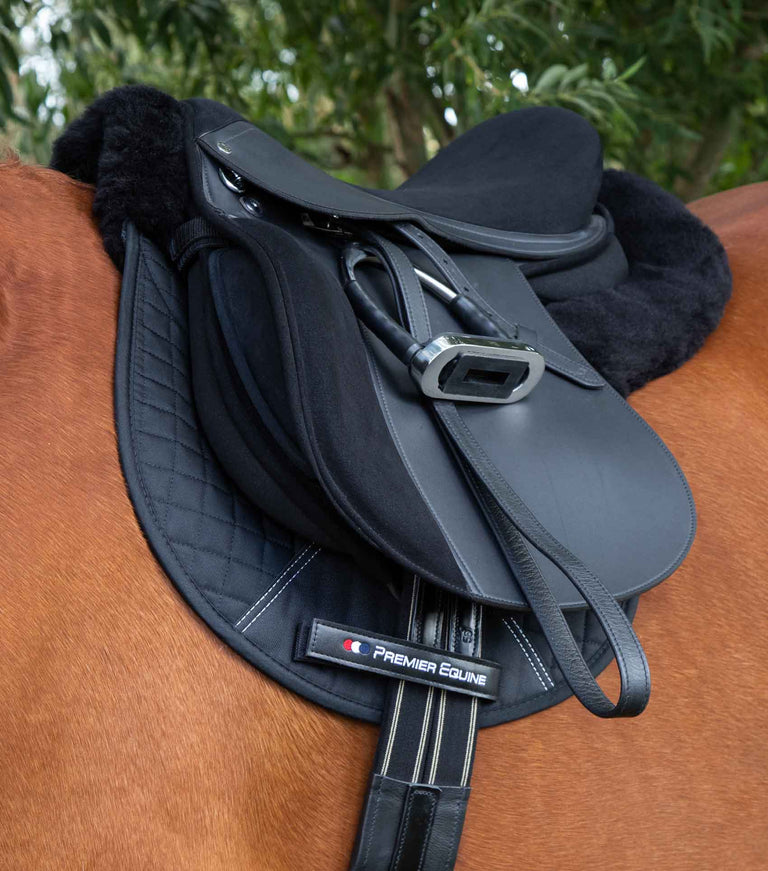 PE Synthetic Suede GP Saddle Black