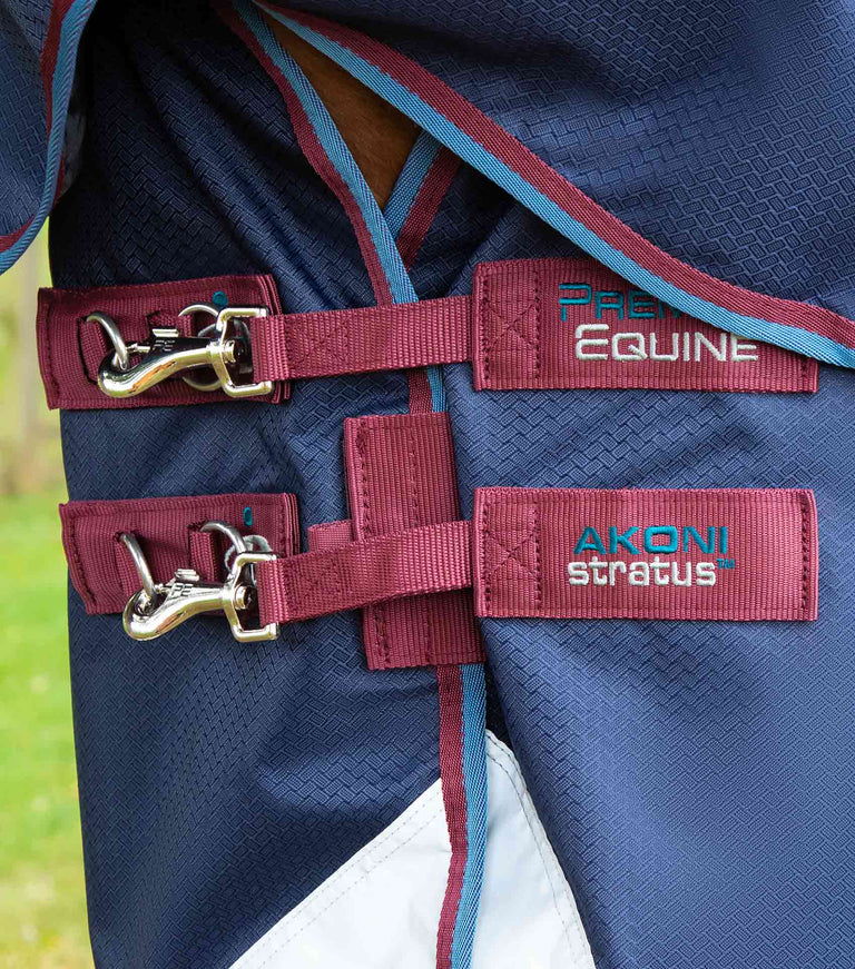 Akoni 0g Turnout Rug with Classic Neck Cover