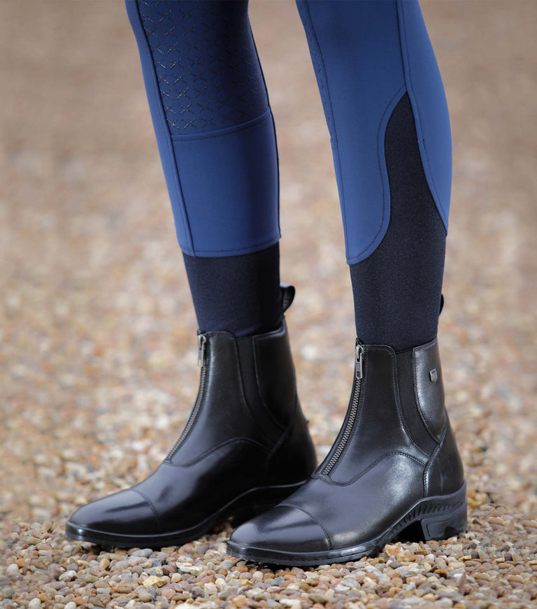 Balmoral Leather Paddock/Riding Boot - Black – Premier Equine Int. Ltd.