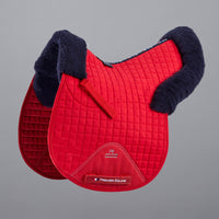 Red/Navy Wool