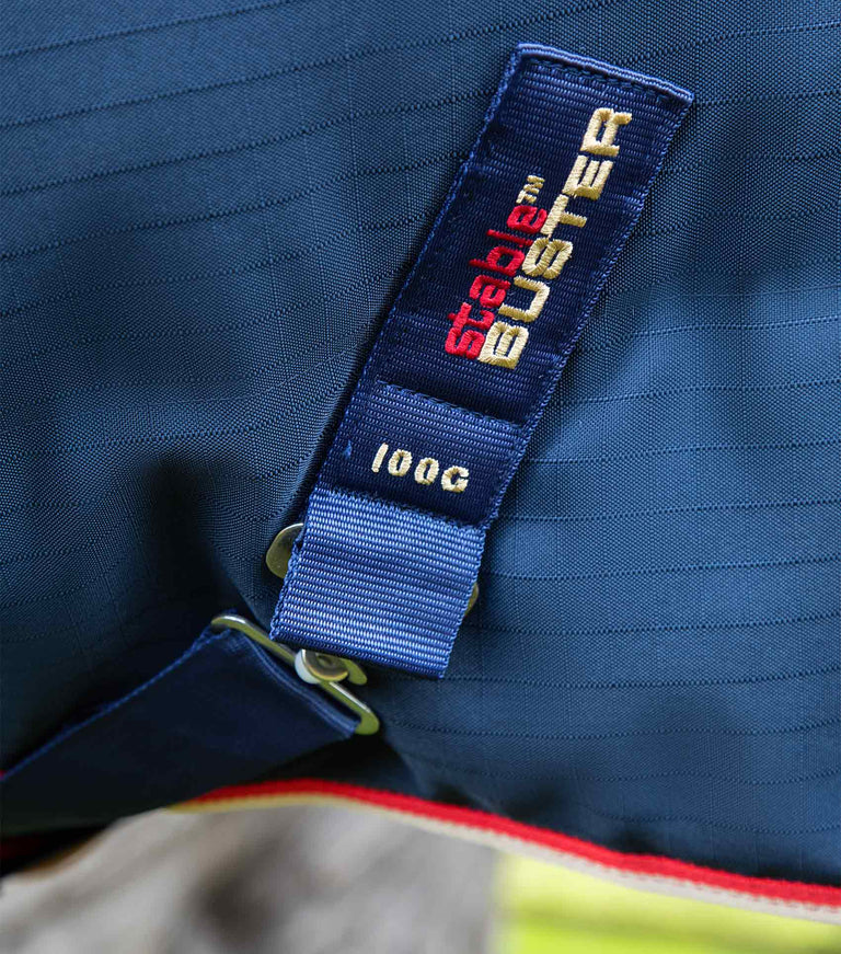 Stable Buster 100g Stable Rug with Neck Cover
