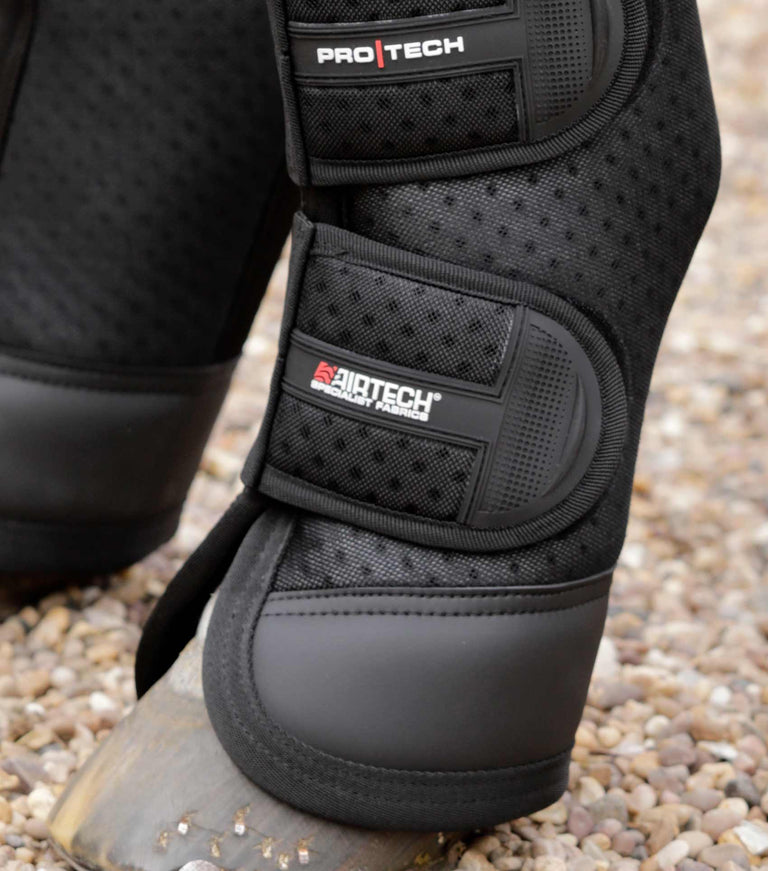 Technical Riding Shoes Airtechnology Knee Pro-Tech Horse Travel Boots Black