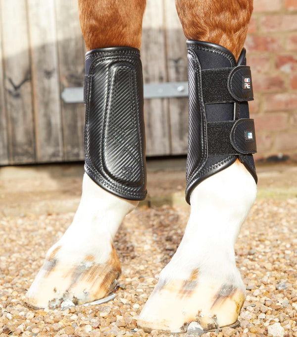 Carbon Air-Tech Double Locking Brushing Boots
