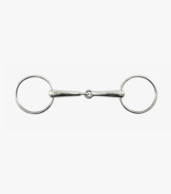 Hollow Mouth Race Snaffle - 75mm Rings