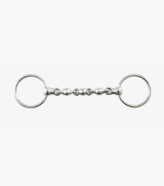Ricambio Per Briglie Cavallo Anello Sciolto Waterford Snaffle Bit Per Cavallo - Materiale German Silver/SS, Marca UKSALES25®, Nuovo Morsi Cavallo Uksales25 - Foto 5