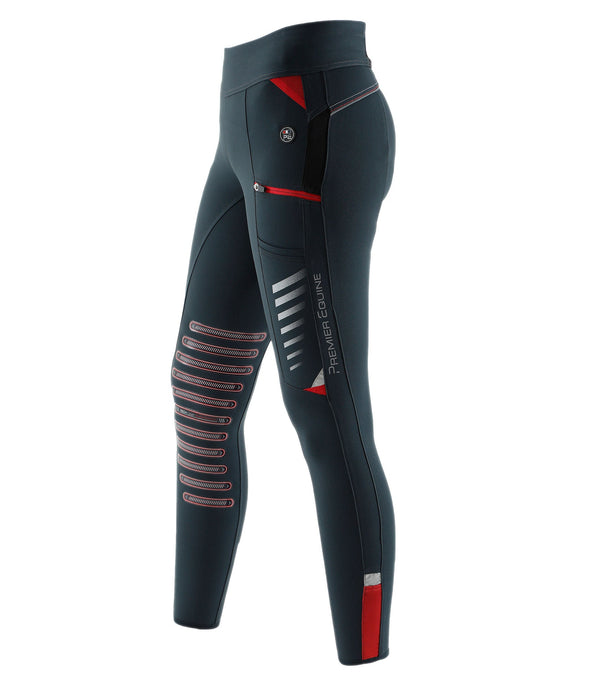 Rexa Ladies Gel Knee Pull On Riding Tights