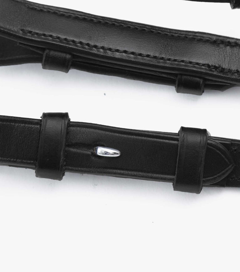 Salvatore Rubber & Leather Grip Reins