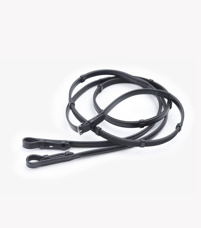 Salvatore Rubber & Leather Grip Reins