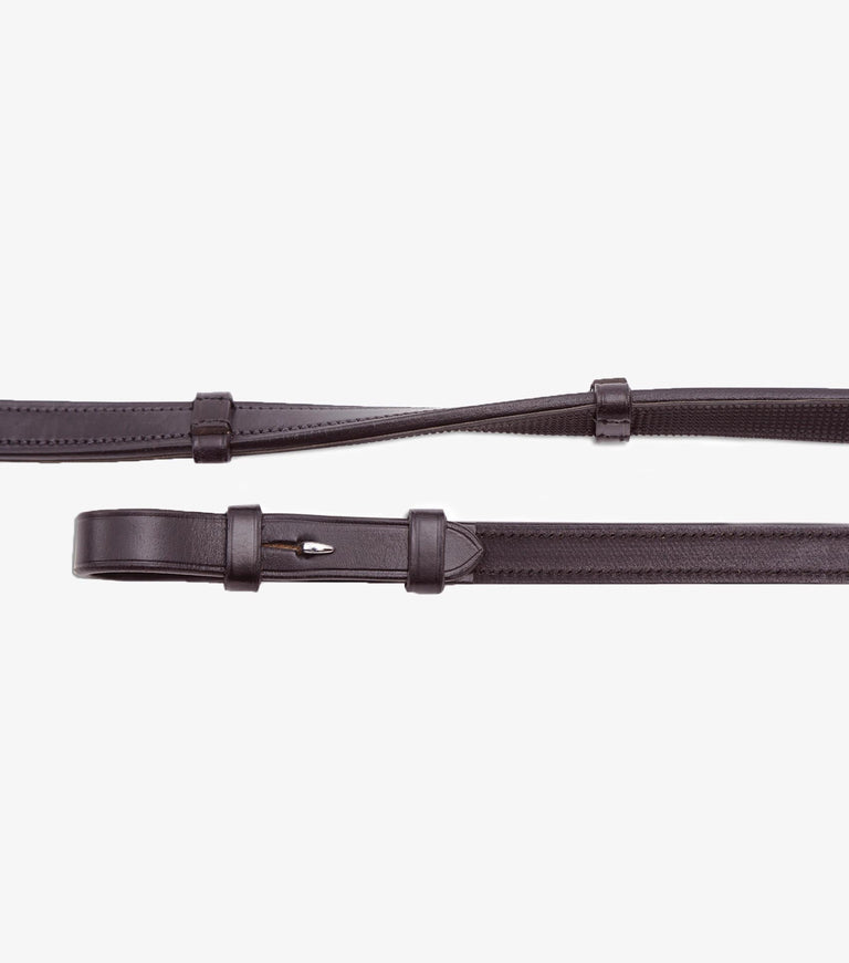Salvatore Rubber & Leather Grip Reins