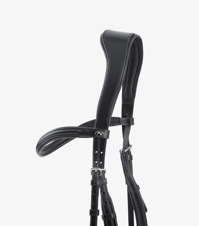 Savuto Anatomic Bridle with Crank Noseband & Flash