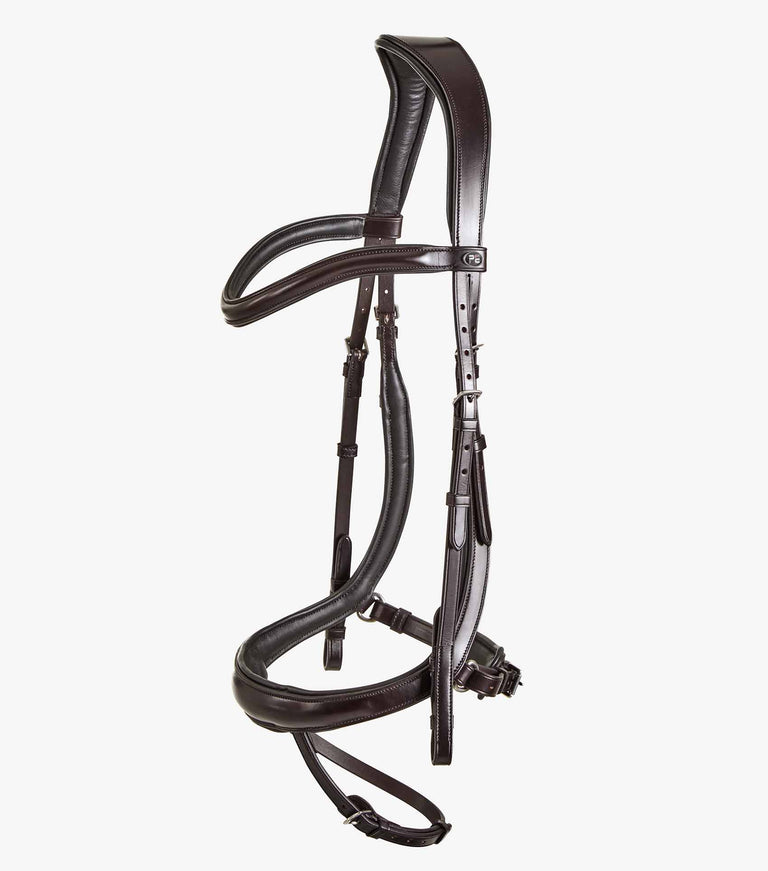 Savuto Anatomic Bridle with Crank Noseband & Flash