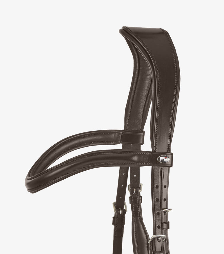 Savuto Anatomic Bridle with Crank Noseband & Flash