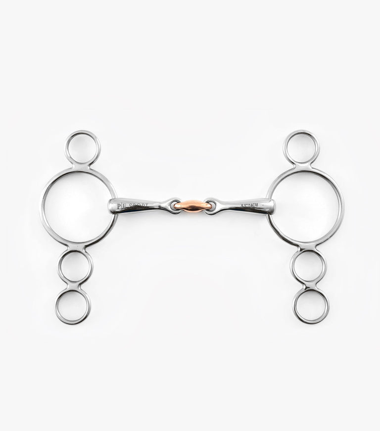 Three Ring Dutch Gag with Copper Lozenge